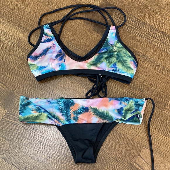 San Franpsycho surf bikini top size S - Picture 3 of 3